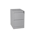 Knock Down Structure Vertical 2 Drawer Metal Storage Cabinet